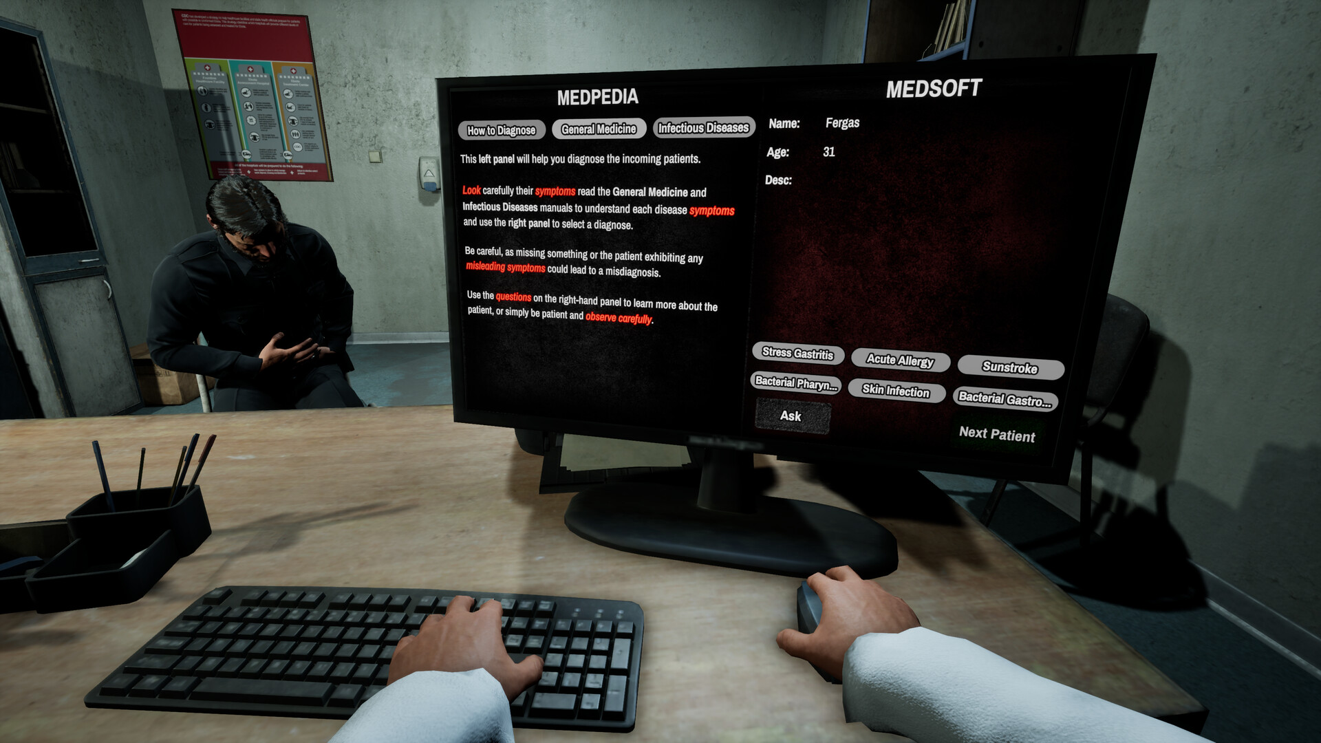 Screenshot of Hippocratic